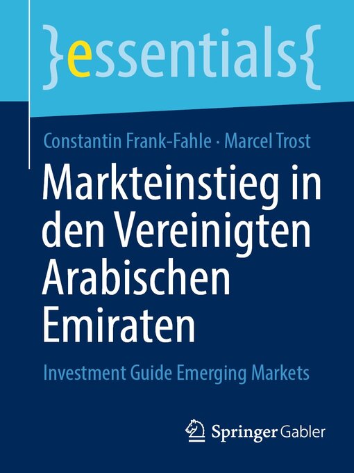 Title details for Markteinstieg in den Vereinigten Arabischen Emiraten by Constantin Frank-Fahle - Available